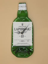 Load image into Gallery viewer, Laphroaig whisky bottle clock