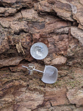 Load image into Gallery viewer, Jack Daniels recycled bottle earrings
