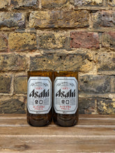 Load image into Gallery viewer, Asahi beer bottle tumblers (pair)