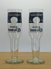 Load image into Gallery viewer, Corona beer bottle tall glasses  (pair)