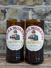Load image into Gallery viewer, Birra Moretti beer bottle tumblers
