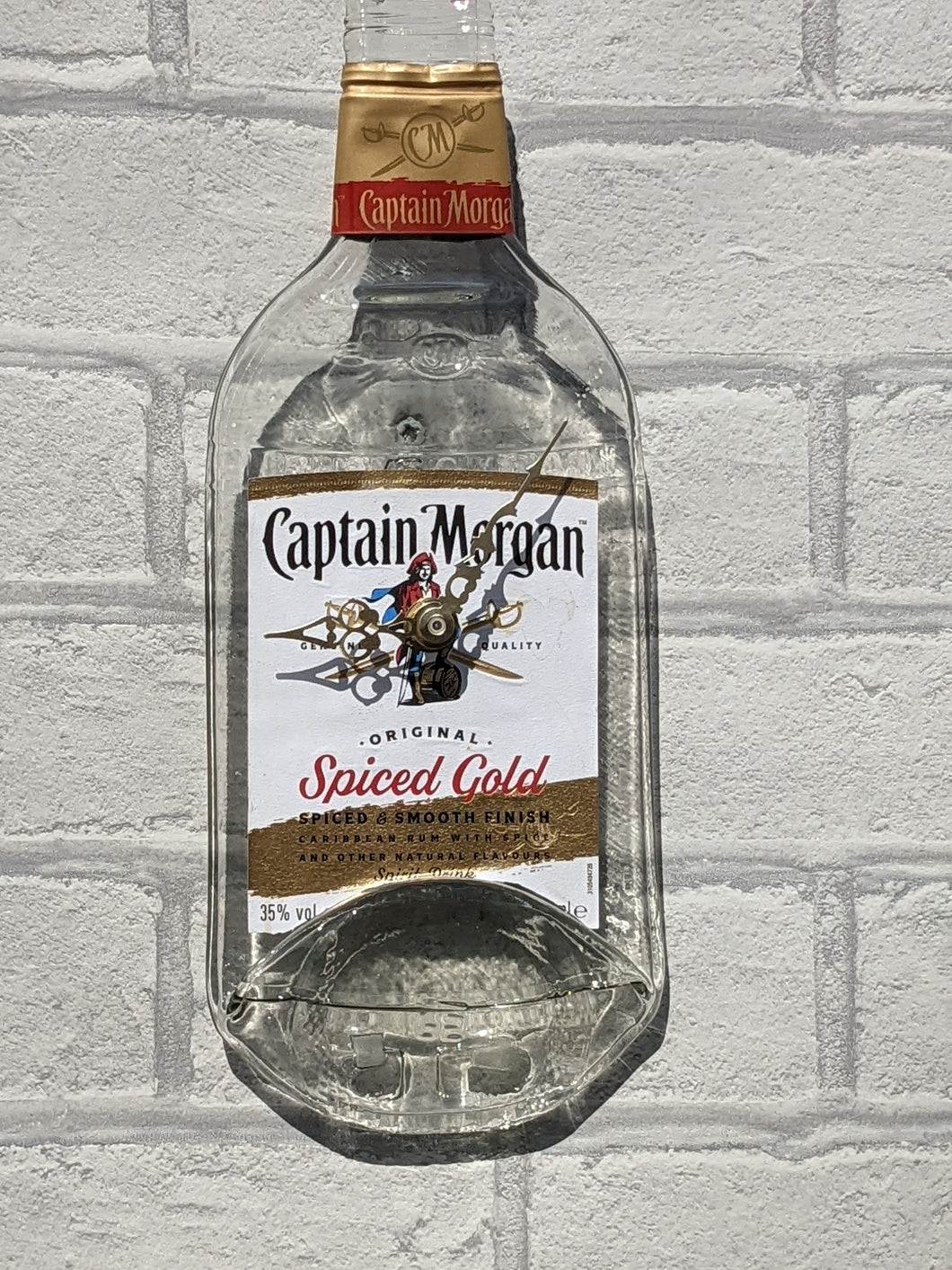 Captain Morgan spiced bottle clock