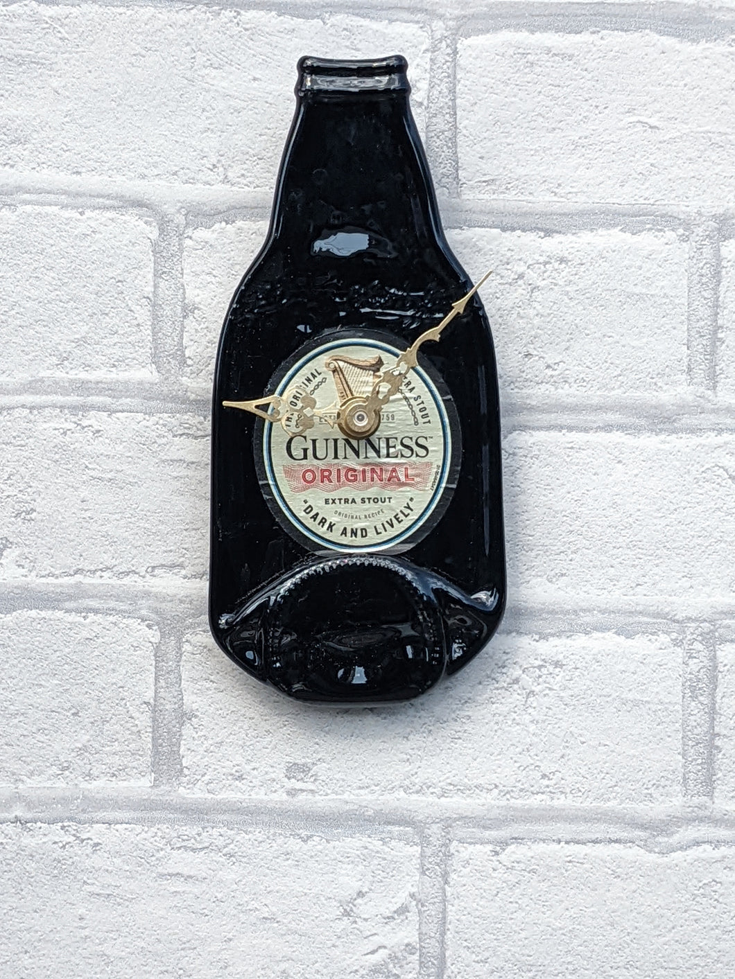 Guinness bottle clock