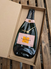 Load image into Gallery viewer, Veuve Clicquot Rose champagne wall clock
