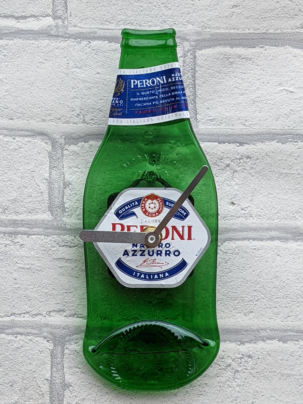 Peroni beer bottle clock