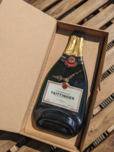 Load image into Gallery viewer, Taittinger Champagne bottle clock
