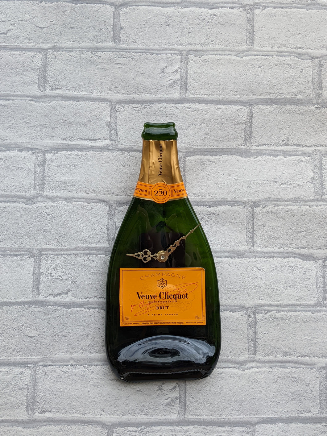 Veuve Clicquot Champagne bottle clock