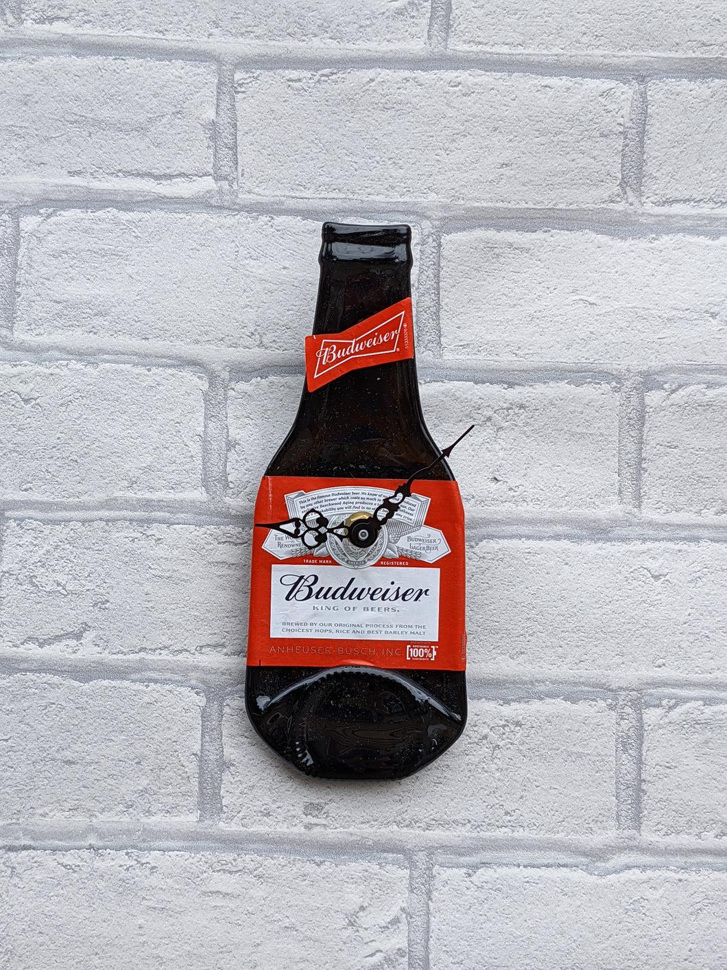 Budweiser bottle clock