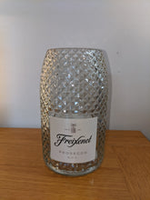 Load image into Gallery viewer, Freixenet prosecco recycled bottle vase
