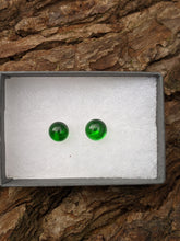 Load image into Gallery viewer, Recycled wine bottle earrings
