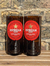 Load image into Gallery viewer, Estrella beer bottle glasses
